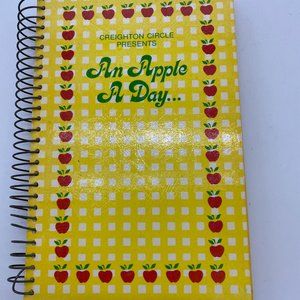 Vintage ,Creighton Circle Presents An Apple A Day Cookbook